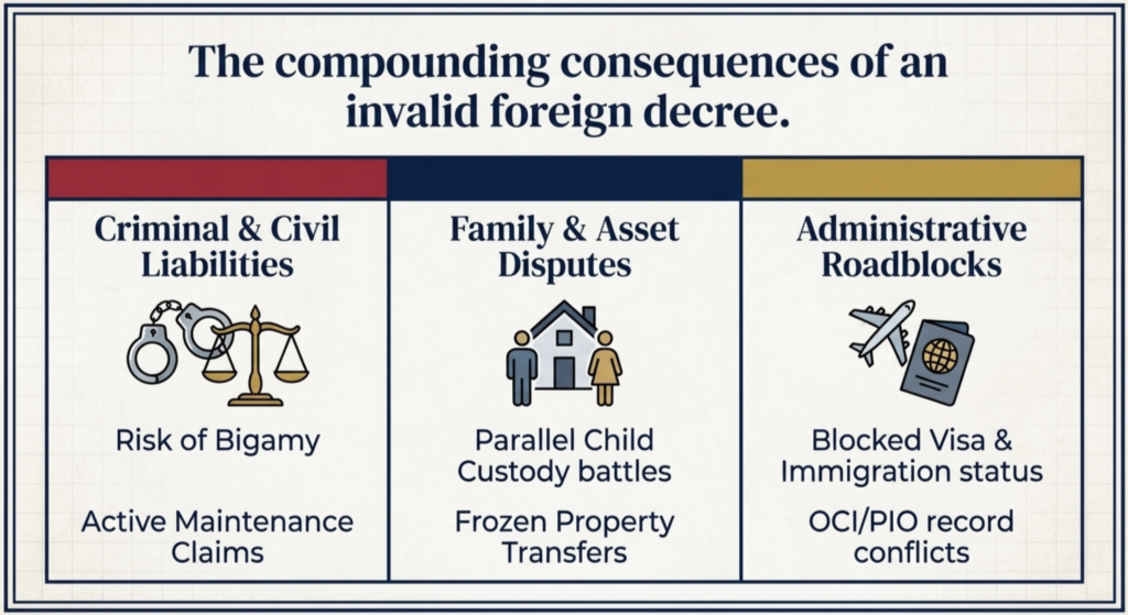 Validating the Foreign Divorce in India 