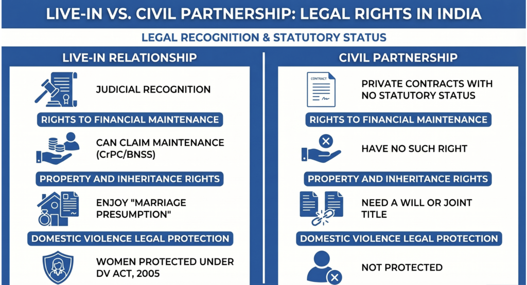 Is live-in relationship valid in India?